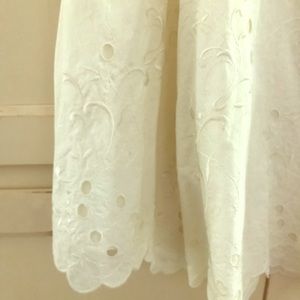 SUMMER COTTON EXPRESS EYELET SKIRT